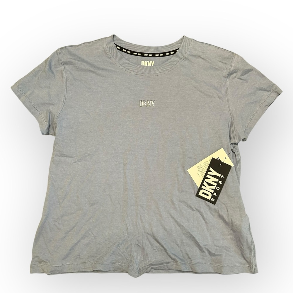 DKNY Sport Metallic Logo Tee – NWT